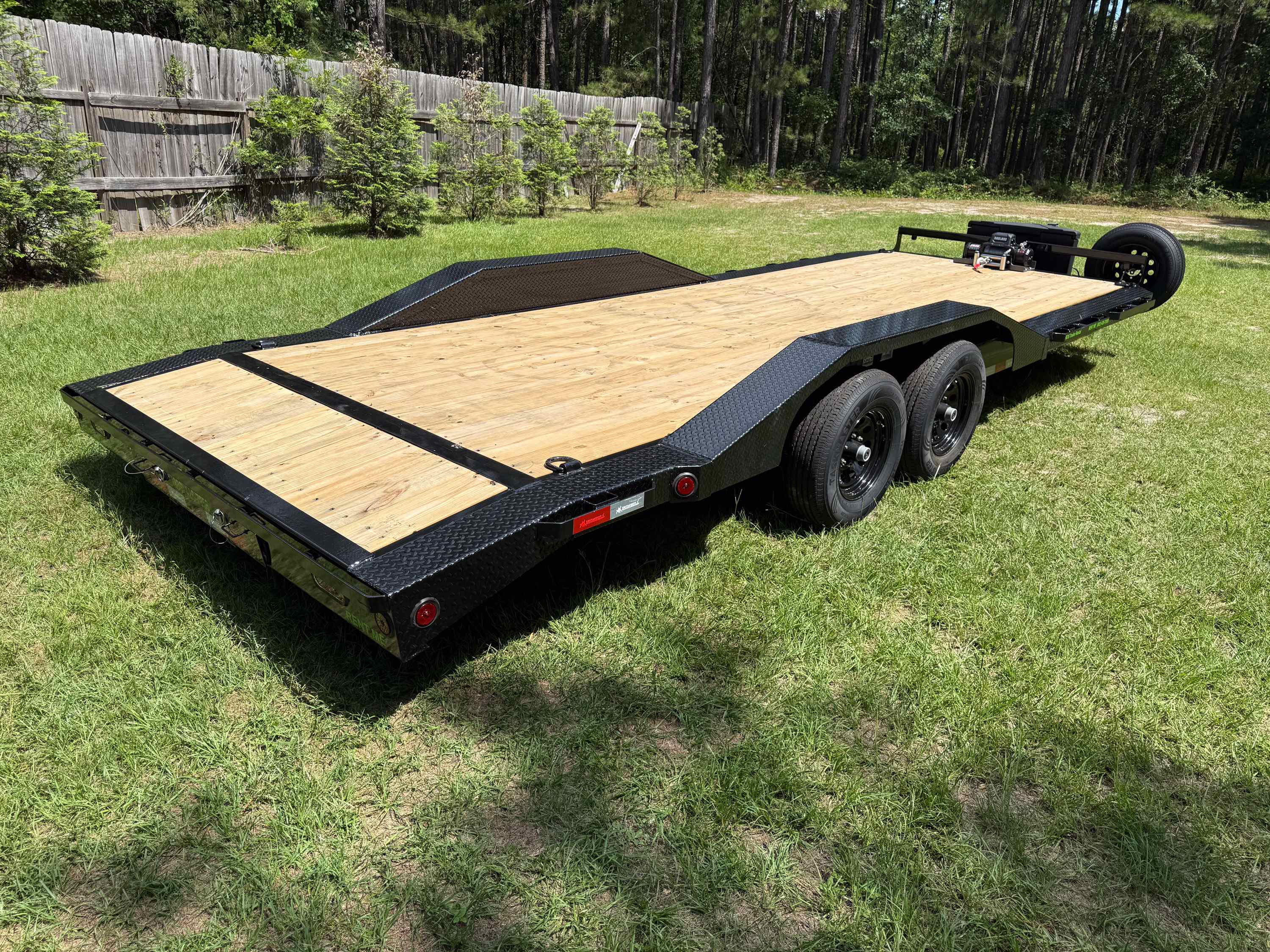 Car hauler trailer rental in Aiken SC - Ideal for vehicle transport